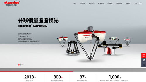 专业企业产品网站设计与机器人网站建设——尚品中国定制服务与代理代办